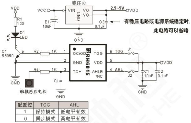 RH6015应用电路图<